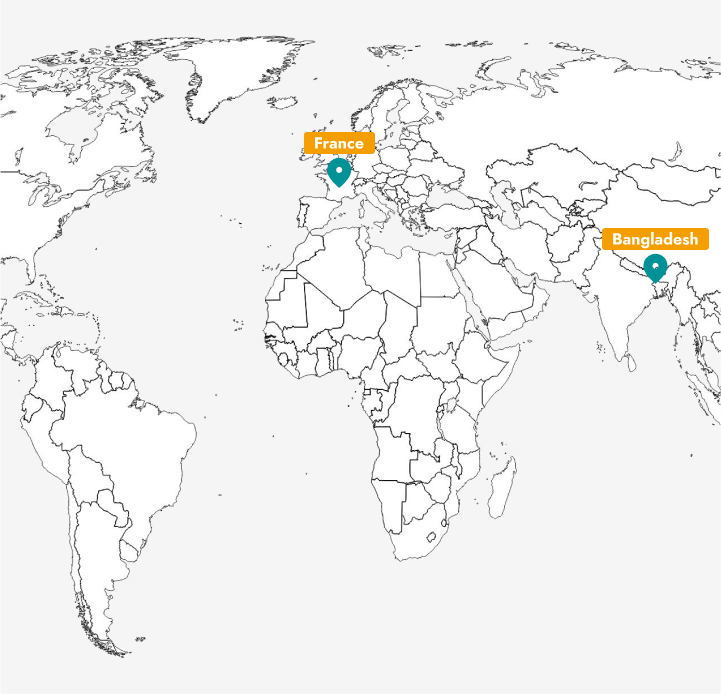 Contact map
